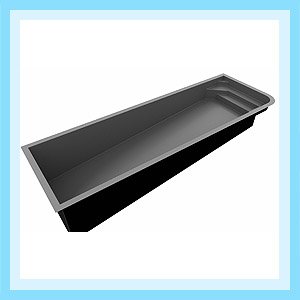 Modelo RC425 fabricada en plastico reforzado con fibra de vidrio pintada con gelcoat con resina isoftalica