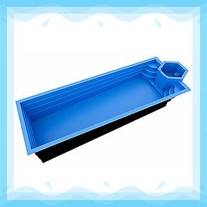 Modelo RC425 fabricada en plastico reforzado con fibra de vidrio pintada con gelcoat con resina isoftalica