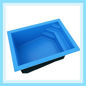 Modelo RC425 fabricada en plastico reforzado con fibra de vidrio pintada con gelcoat con resina isoftalica