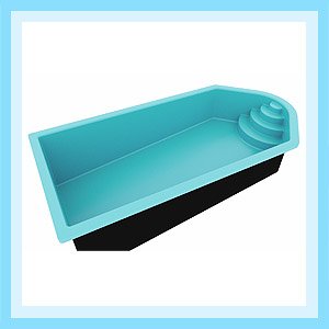 Modelo RC425 fabricada en plastico reforzado con fibra de vidrio pintada con gelcoat con resina isoftalica