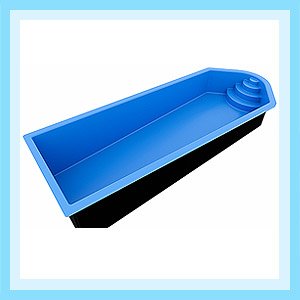 Modelo RC425 fabricada en plastico reforzado con fibra de vidrio pintada con gelcoat con resina isoftalica